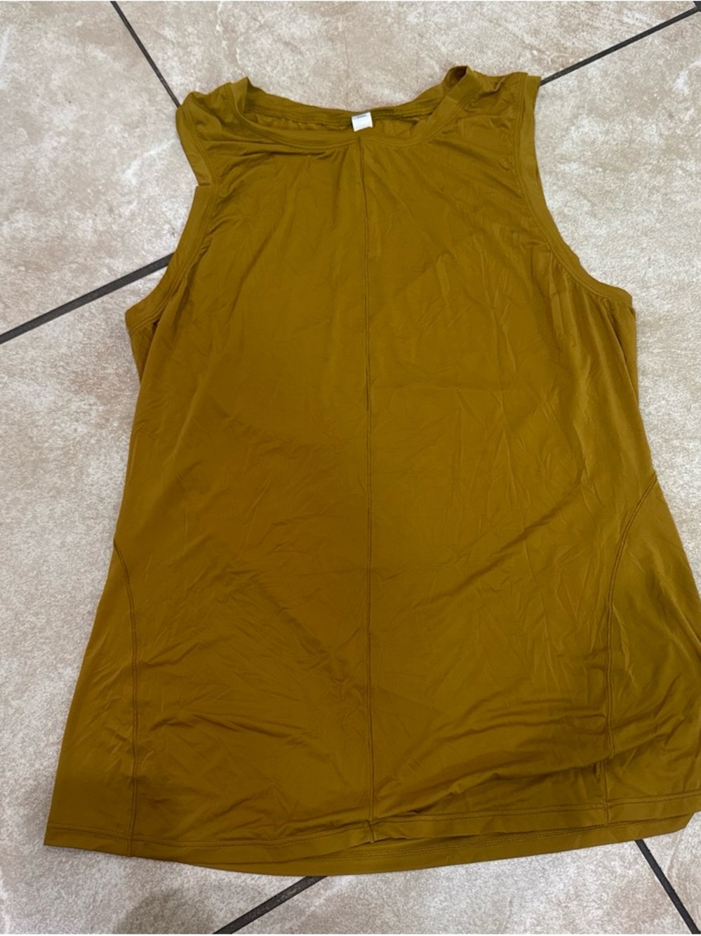 lululemon athletica Women's Sleeveless Tank Top in Mustard